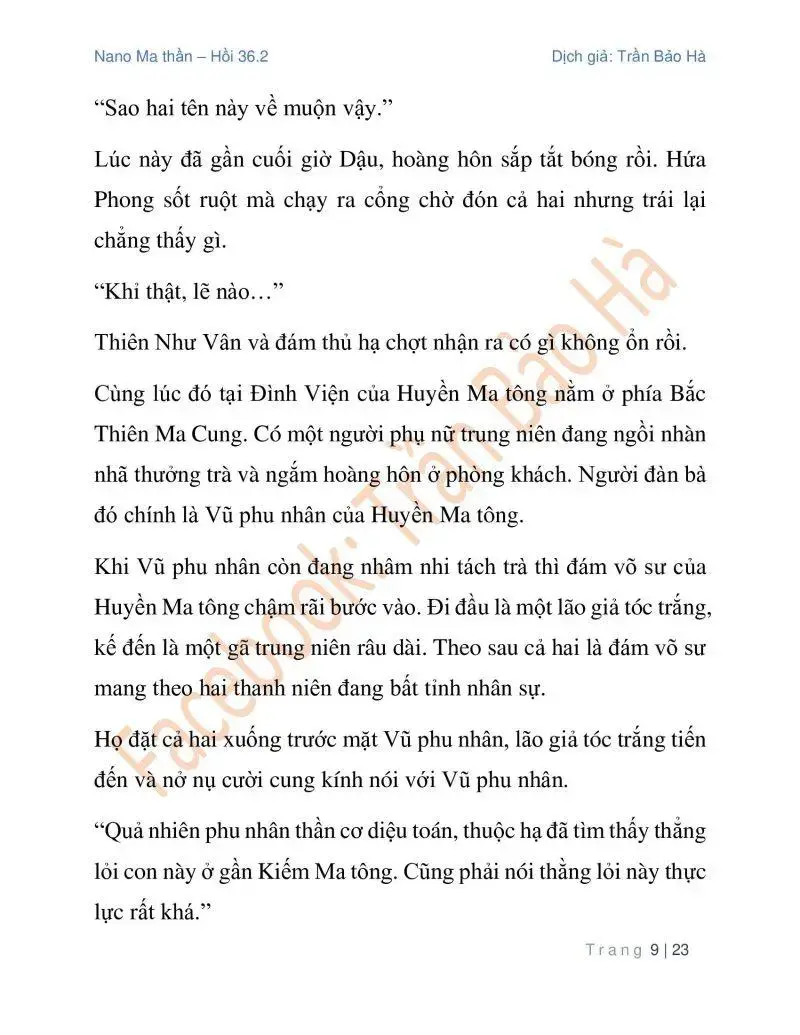 Ngã Lão Ma Thần Chapter 90.2 - 9