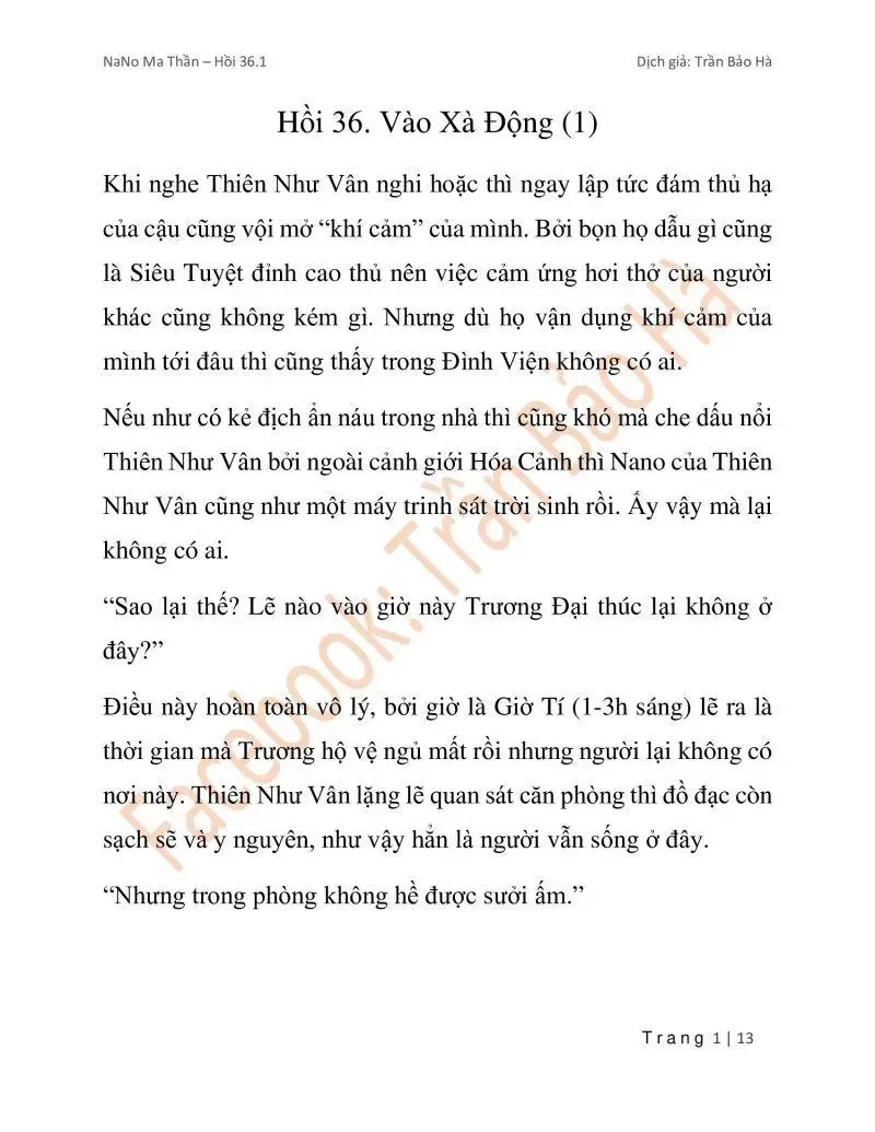 Ngã Lão Ma Thần Chapter 90.1 - 1